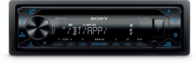 Sony MEX-N4300BT Car Stereo with Dual Bluetooth Connectivity Ex