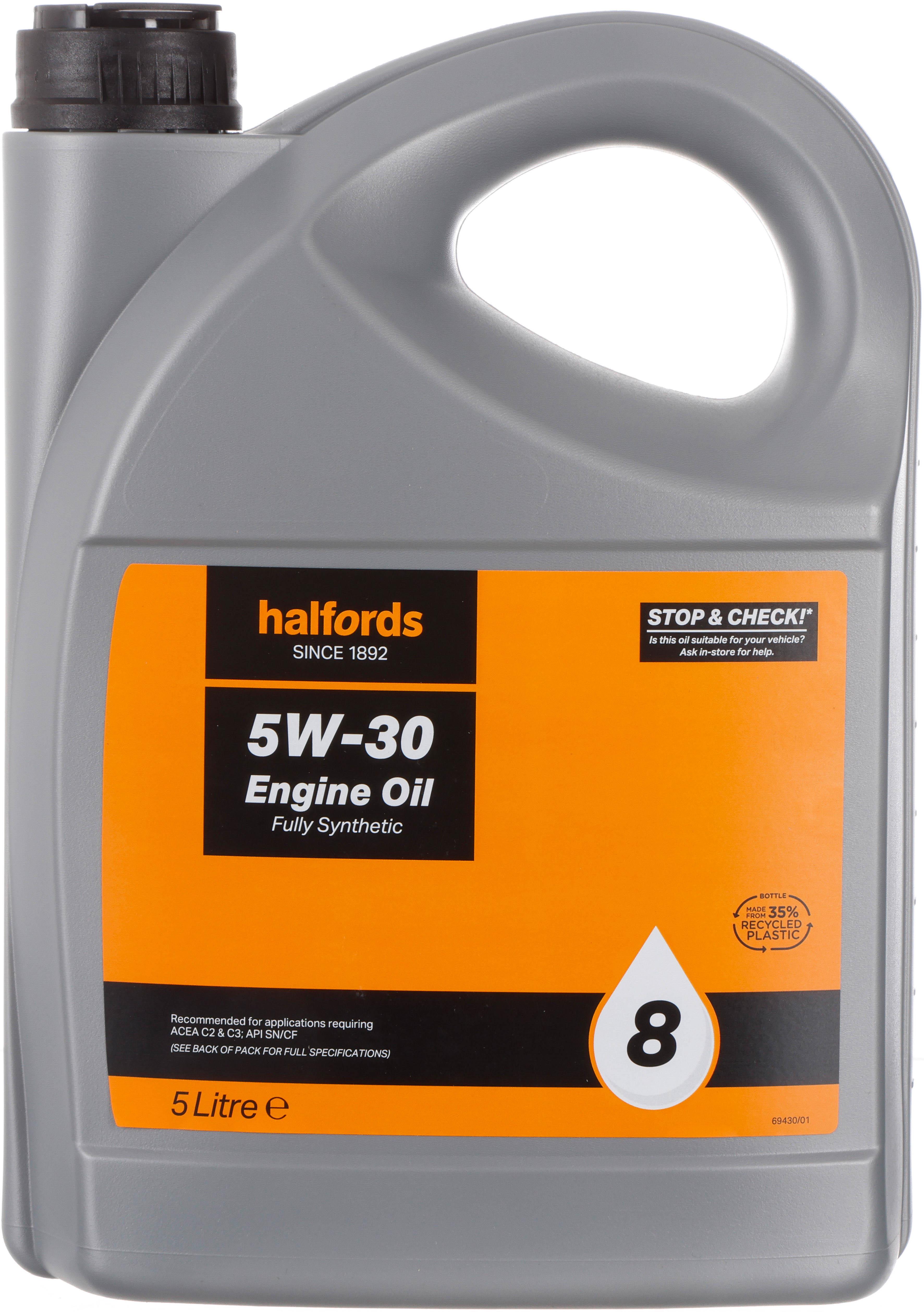 Halfords 5W30 N8 5L