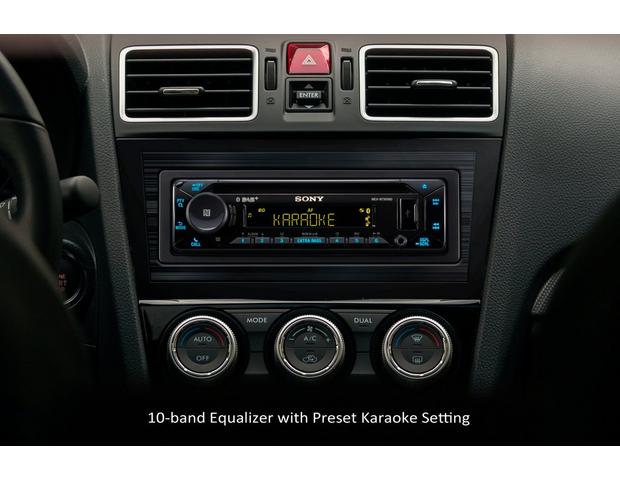  Sony MEX-N7300BD DAB + Car Radio with CD, Dual Bluetooth, USB  and AUX Bluetooth Connection Hands- Calling 4 x 55 Watts 3X PreOut Extra  Bass Vario Color : Electronics