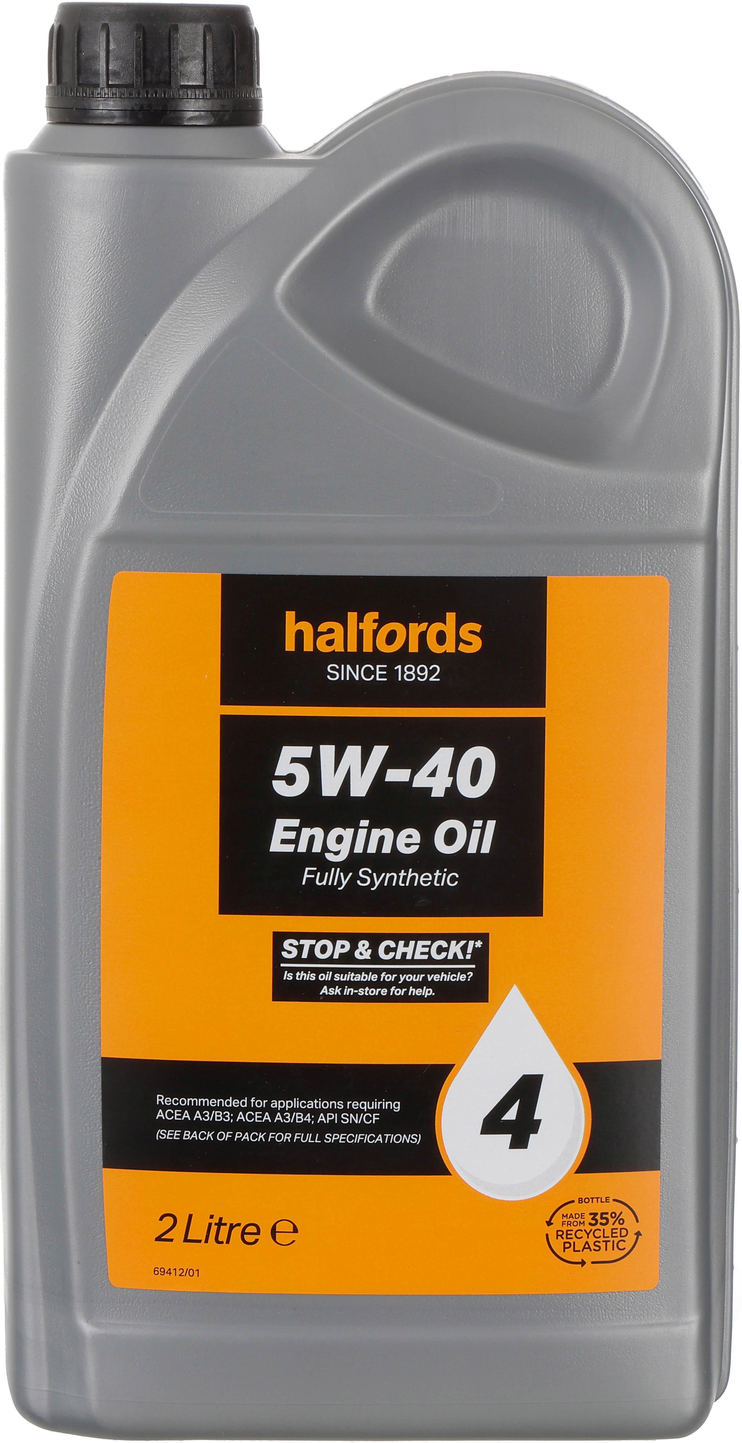 Halfords 5W40 N4 2L