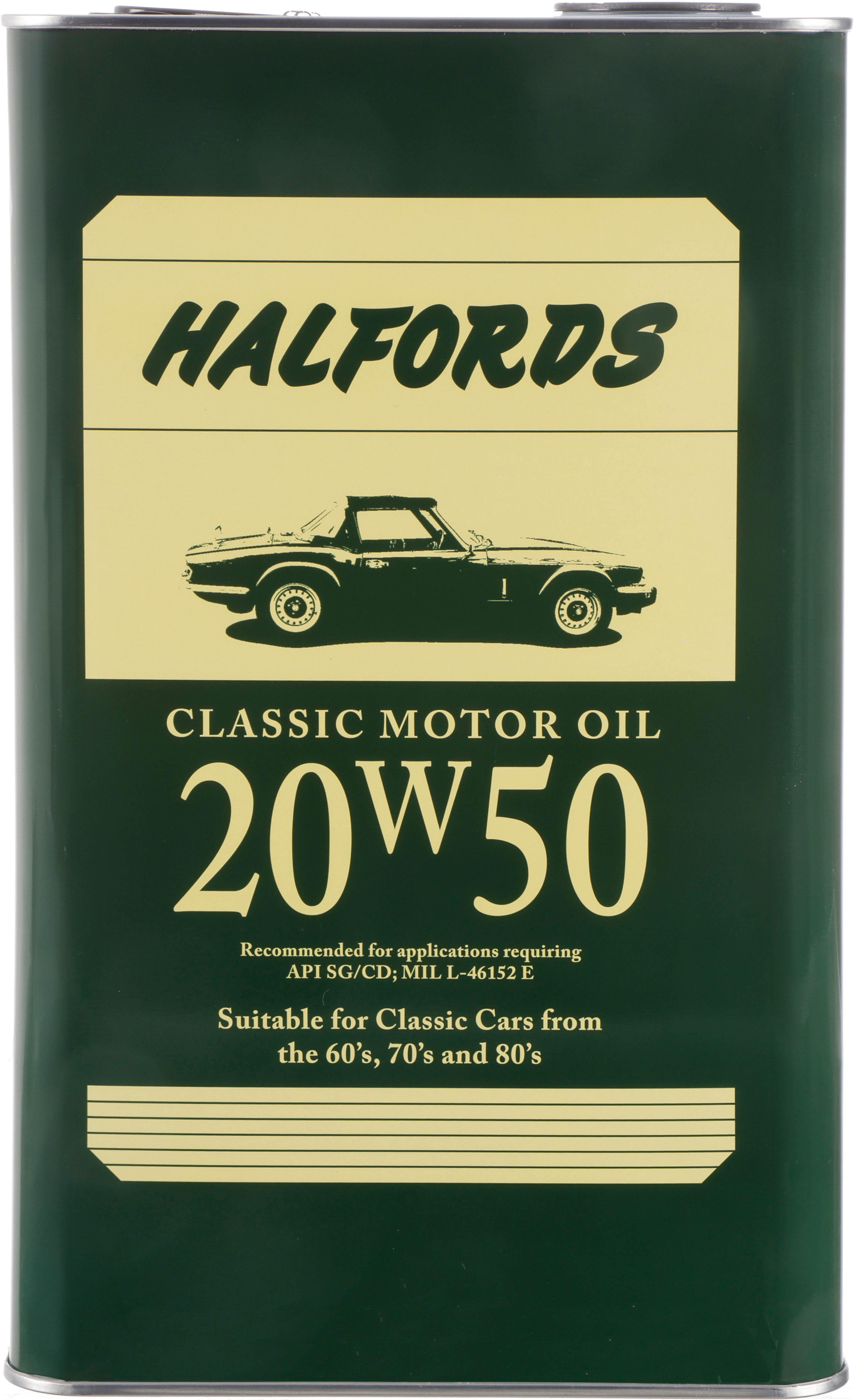 Halfords CLASSIC 20W50 5L