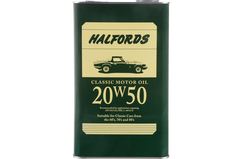 Halfords CLASSIC 20W50 5L Halfords CLASSIC 20W50 5L