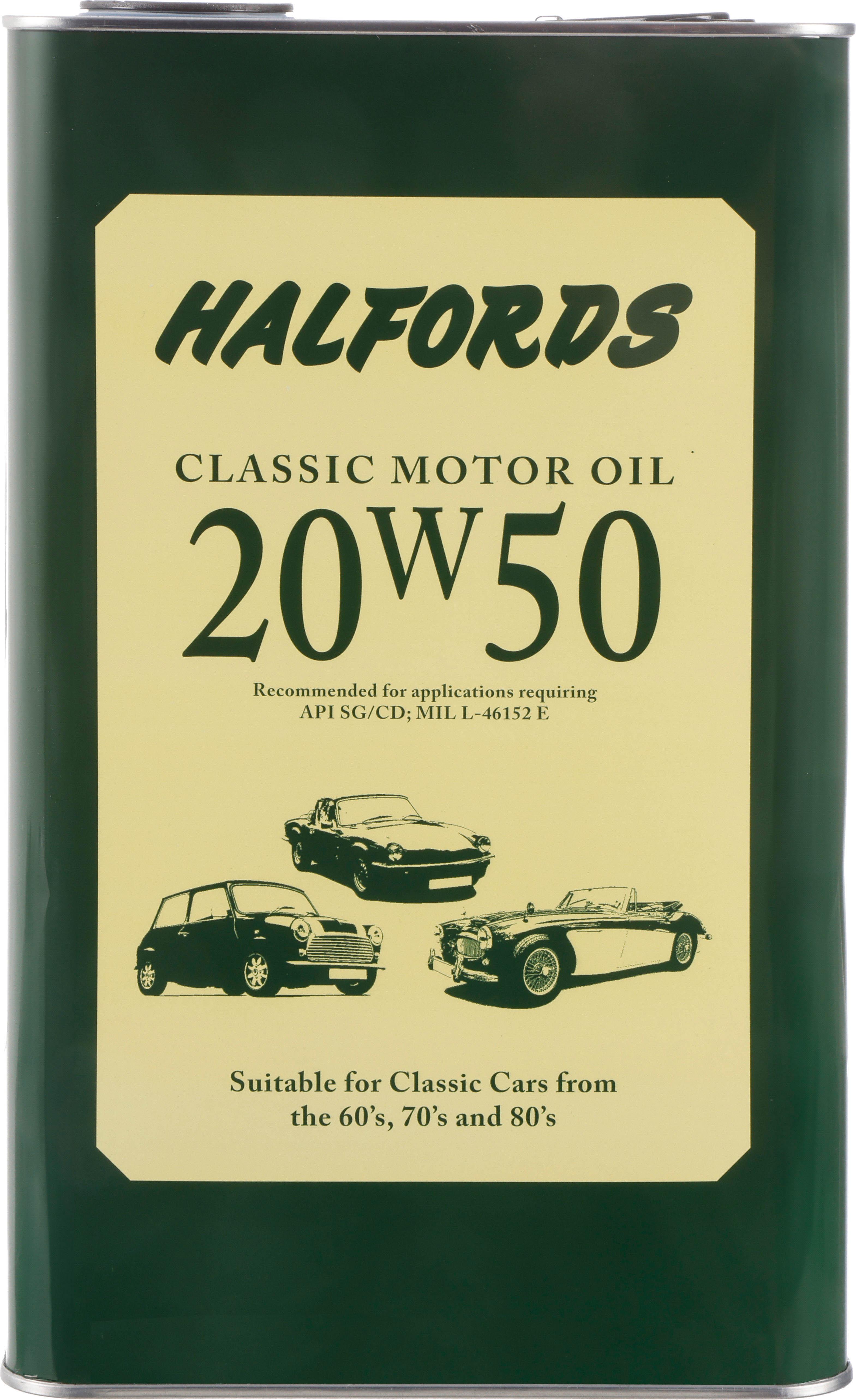 Halfords CLASSIC 20W50 5L