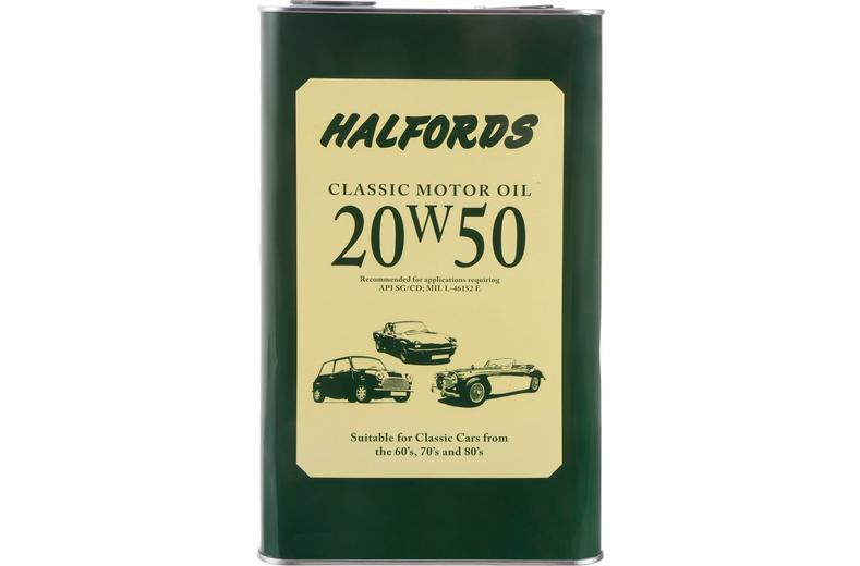 Halfords CLASSIC 20W50 5L Halfords CLASSIC 20W50 5L
