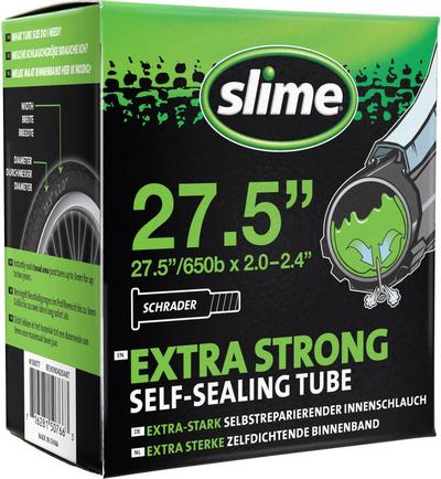 Slime Schrader Self-Sealing Bike Inner Tube 27.5" x 1.5-2.3"