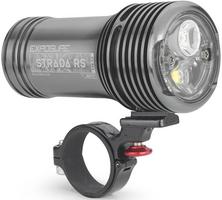 Halfords Exposure Lights Strada Mk12 RS AKTiv - Gun Metal Black | Extra 8% off for BC Members