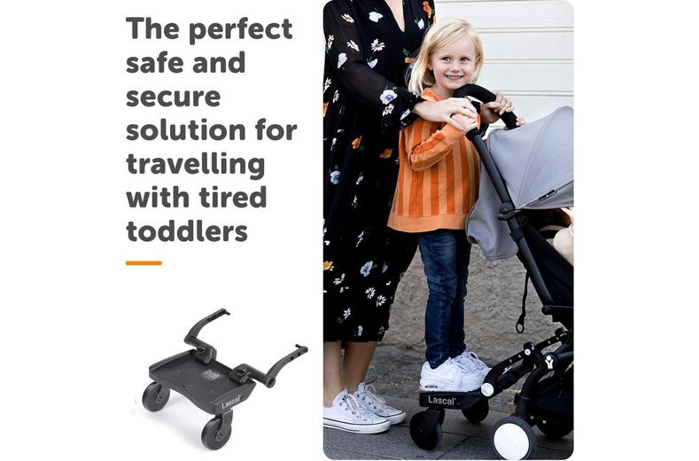 Lascal BuggyBoard Mini - Grey Lascal BuggyBoard Mini - Grey