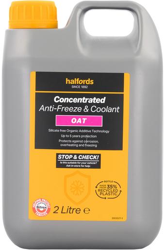 Halfords OAT Antifreeze & Coolant Concentrate 2L