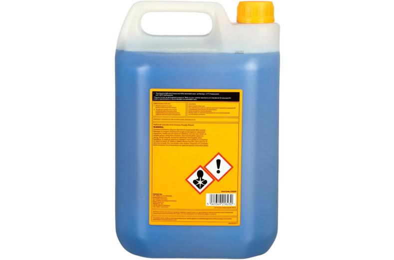 Halfords Silicate Antifreeze & Coolant Ready Mixed 5L Halfords Silicate Antifreeze & Coolant Ready Mixed 5L