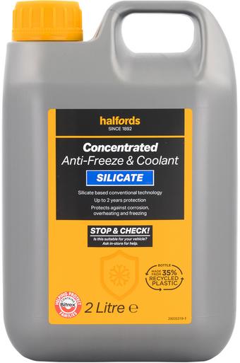 Halfords Silicate Antifreeze & Coolant Concentrate 2L
