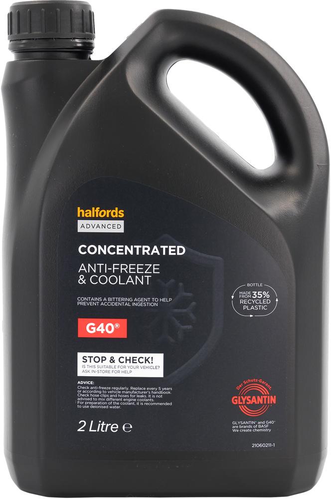 Halfords Advanced G40 Antifreeze Concentrate 2L Halfords UK