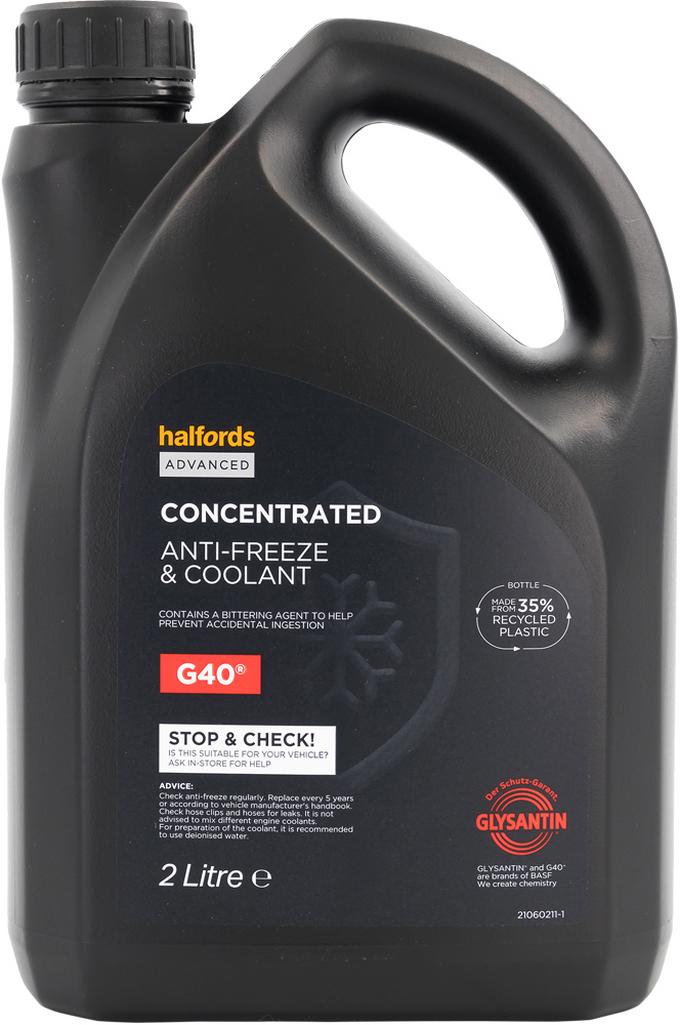 Halfords Advanced G40 Antifreeze Concentrate 2L