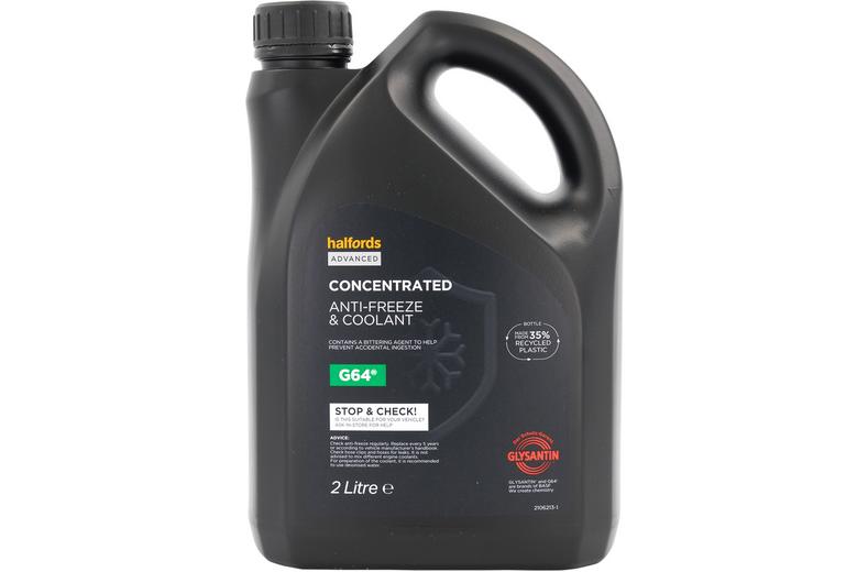 Halfords Advanced G64 Antifreeze & Coolant Concentrate 2L Halfords Advanced G64 Antifreeze & Coolant Concentrate 2L