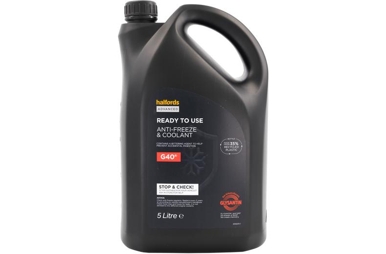 Halfords Advanced G40 Antifreeze & Coolant Ready Mixed 5L Halfords Advanced G40 Antifreeze & Coolant Ready Mixed 5L
