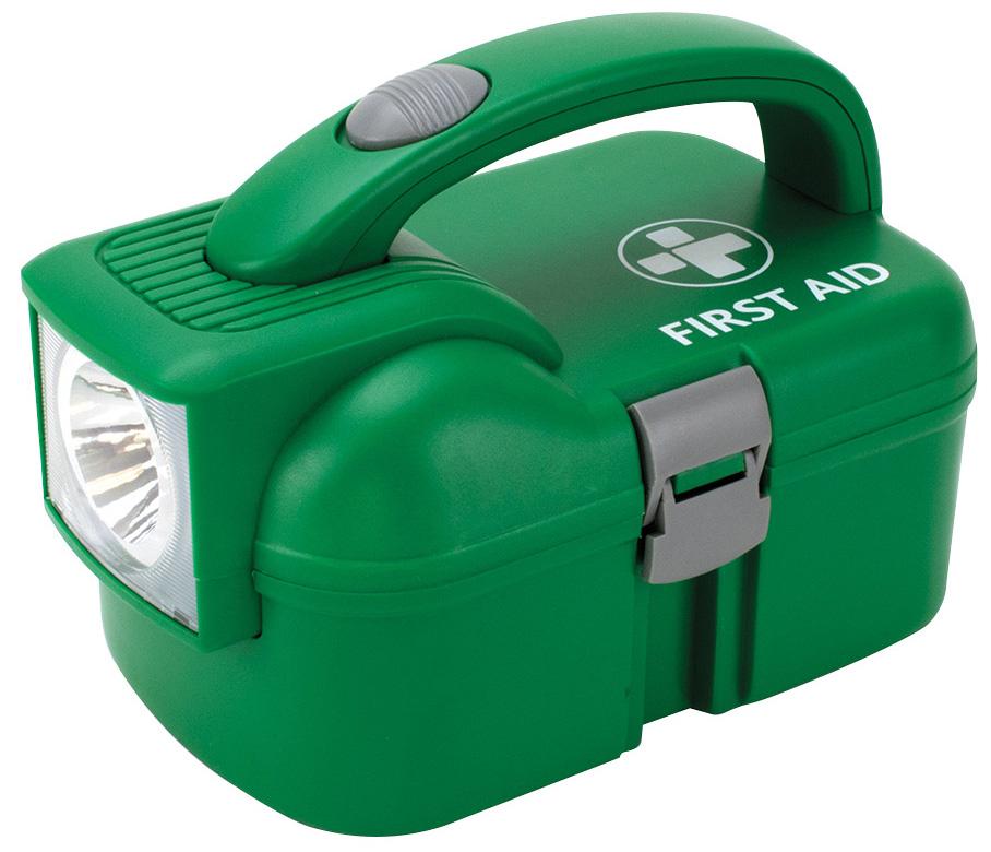 Halfords First Aid and Torch Kit