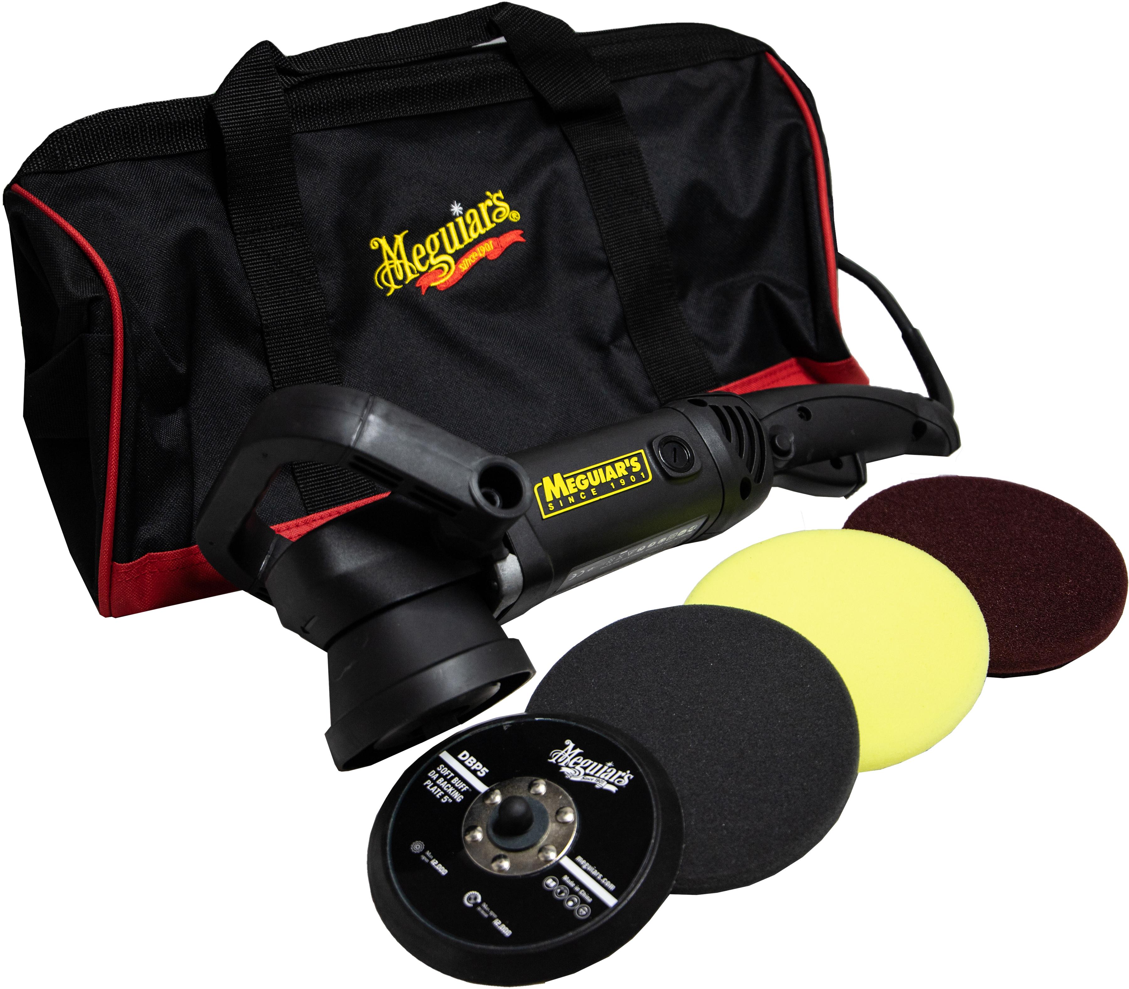 Meguiars MT320 Dual Action Polisher Pad Kit Halfords UK