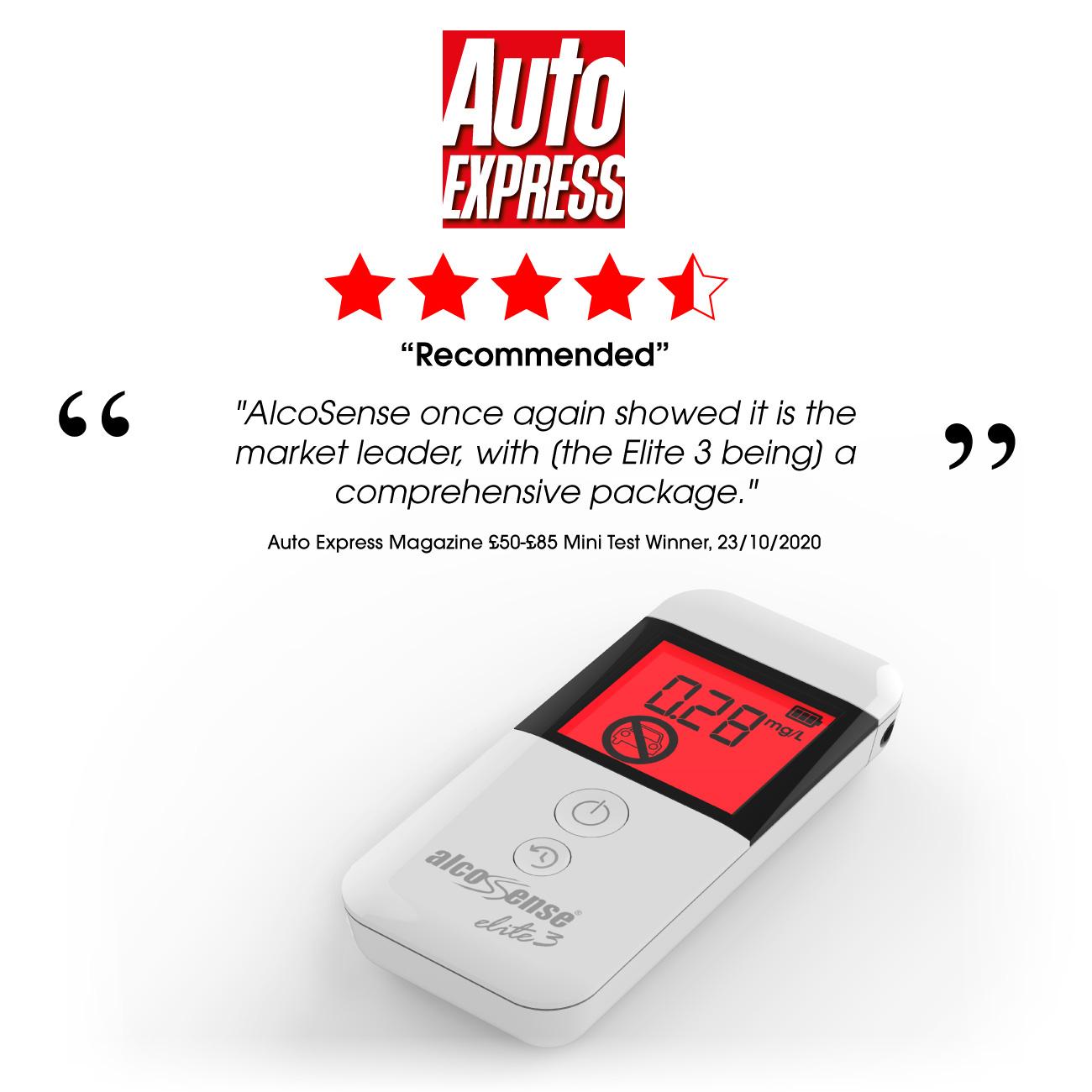 AlcoSense Elite 3 Breathalyser