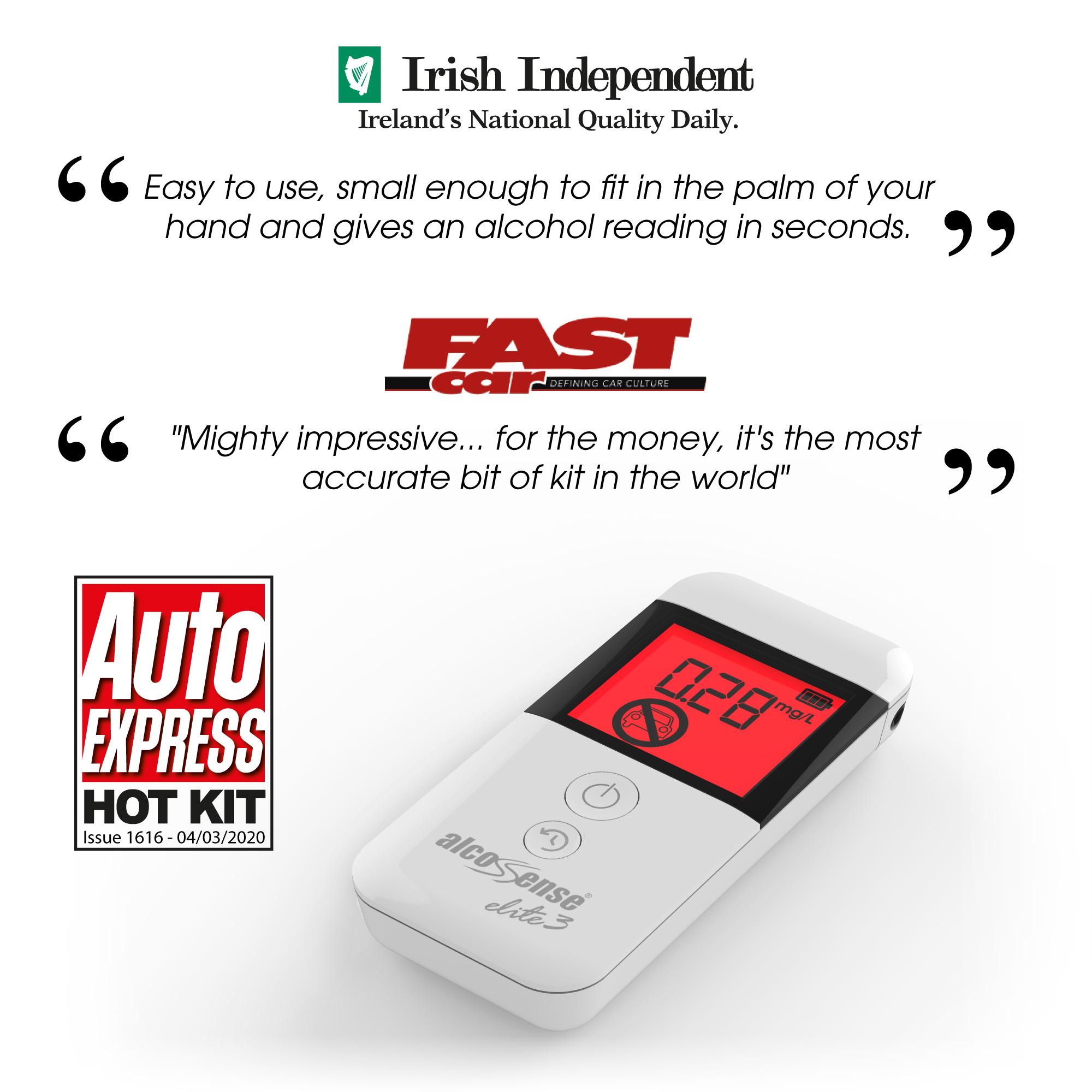 AlcoSense Elite 3 Breathalyser