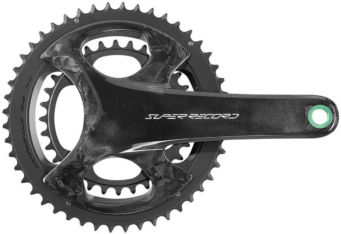 Halfords Campagnolo Super Record Wireless 2X12 Speed Chainset, 48/32T, 172.5Mm | Extra 8% off for BC Members