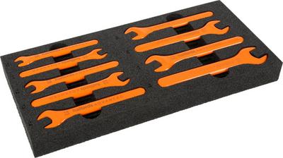 Halfords Advanced EV 1000V Insulated 9 Piece Spanner Set 10-18mm Halfords Advanced EV 1000V Insulated 9 Piece Spanner Set 10-18mm