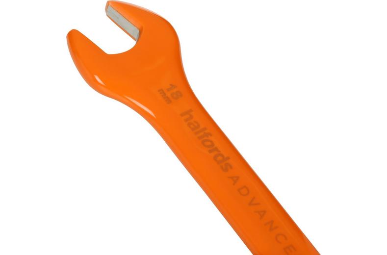 Halfords Advanced EV 1000V Insulated 9 Piece Spanner Set 10-18mm Halfords Advanced EV 1000V Insulated 9 Piece Spanner Set 10-18mm