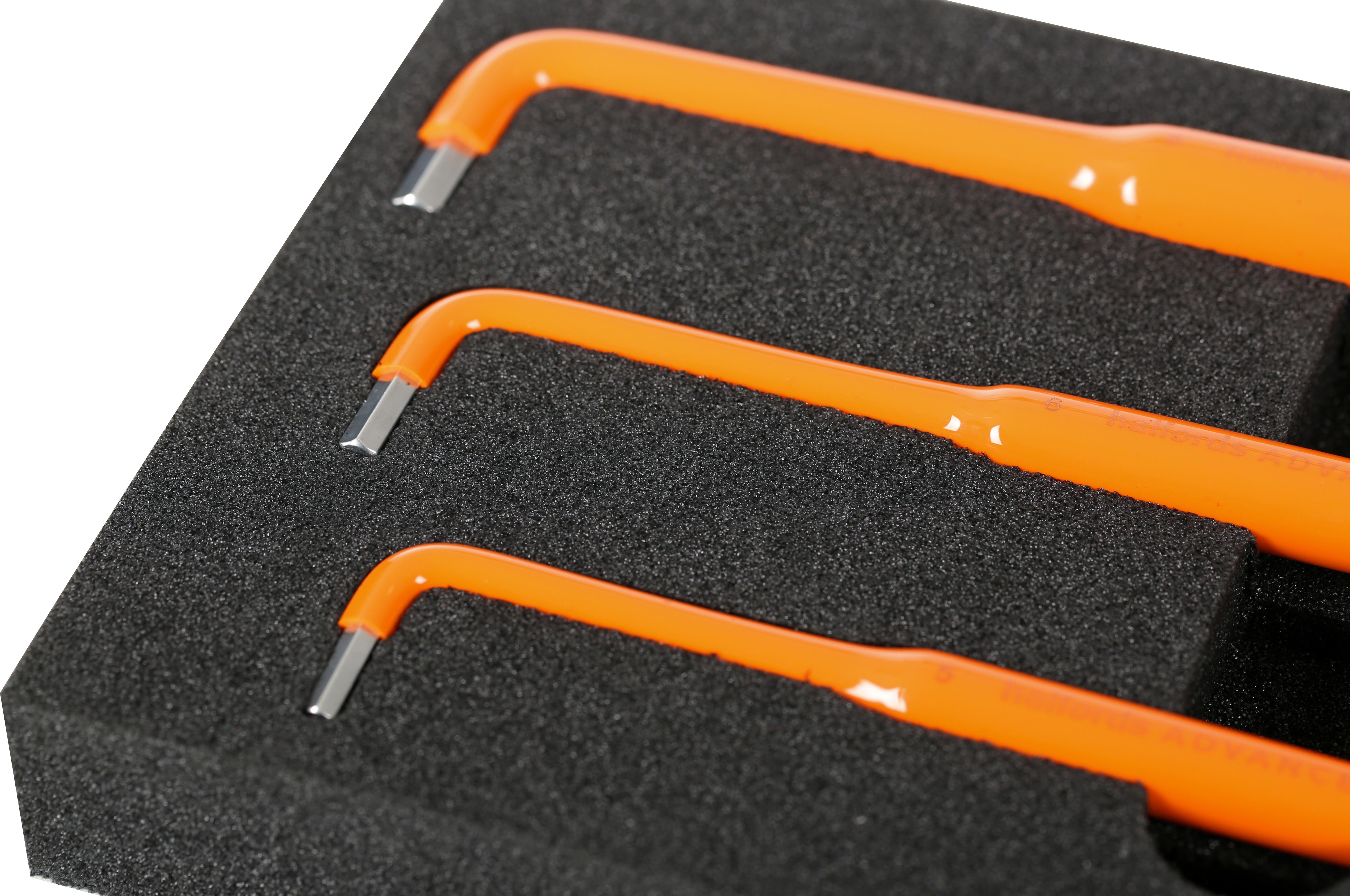 Halfords Advanced EV 1000V Insulated 6 Piece Hex Key Set 2.5-8mm