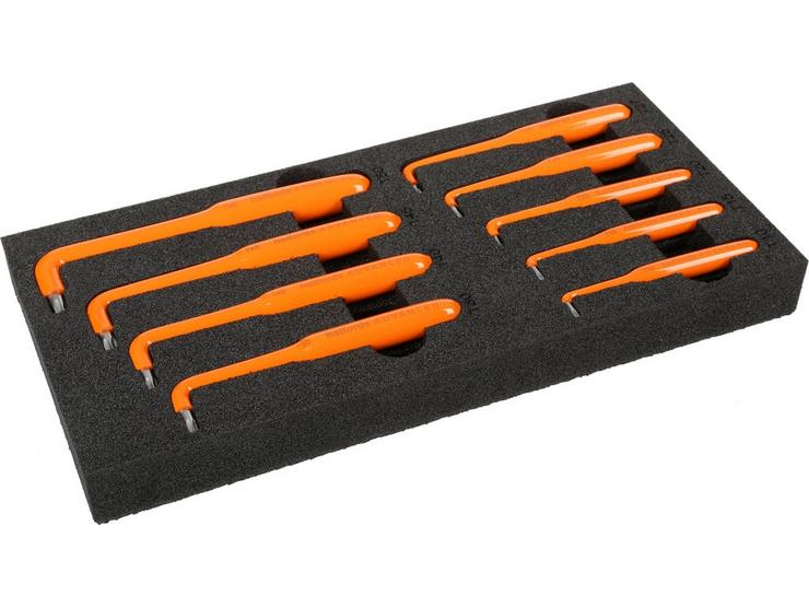 Halfords Advanced EV 1000V Insulated 9 Piece Security Torx Key Set T10-T50