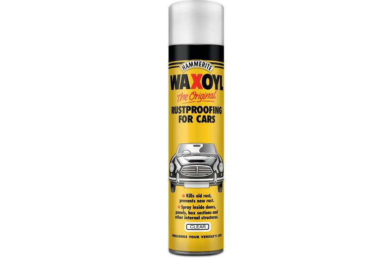 Hammerite Waxoyl Rustproofing for Cars Aerosol 400ml Clear Hammerite Waxoyl Rustproofing for Cars Aerosol 400ml Clear