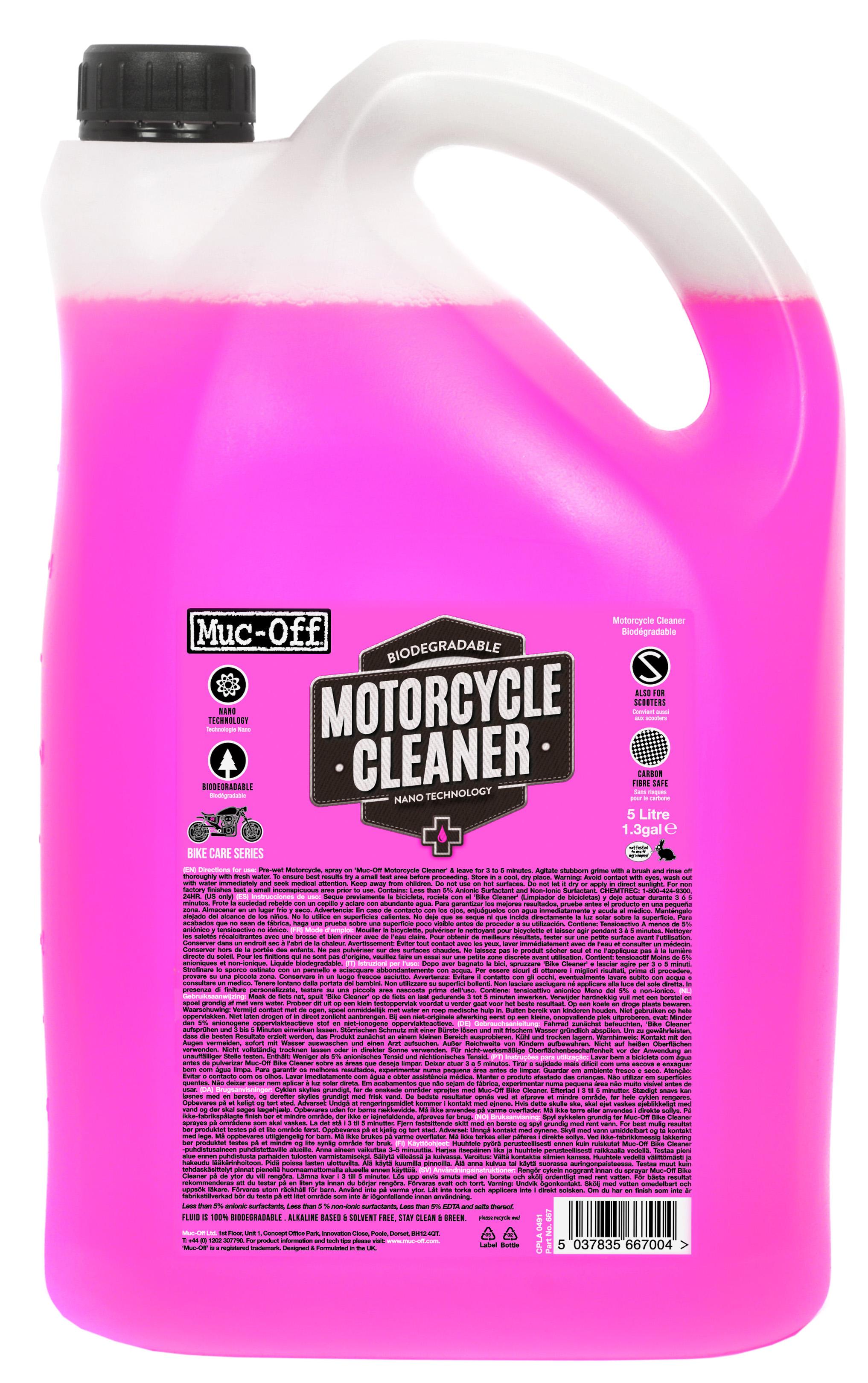Muc-Off Motorcycle Cleaner Refill - 5 Ltr