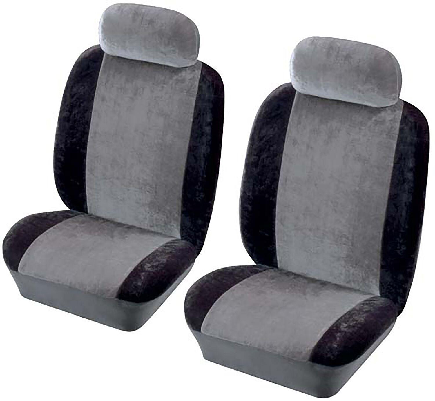 Cosmos Heritage Front Pair Seat Covers Black