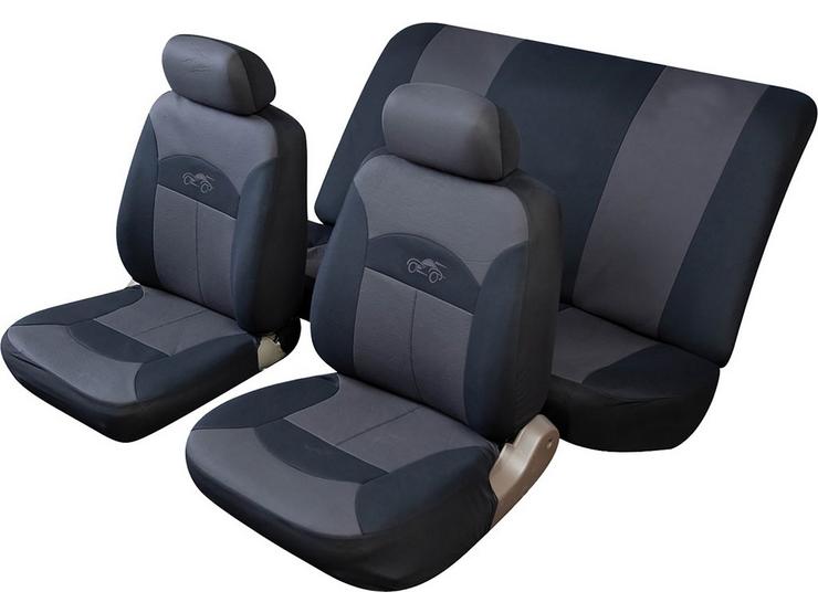 Cosmos Celcius Full Set Seat Covers Black/Grey