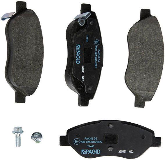 PAGID FRONT BRAKE PADSPAGID FRONT BRAKE PADS Halfords UK