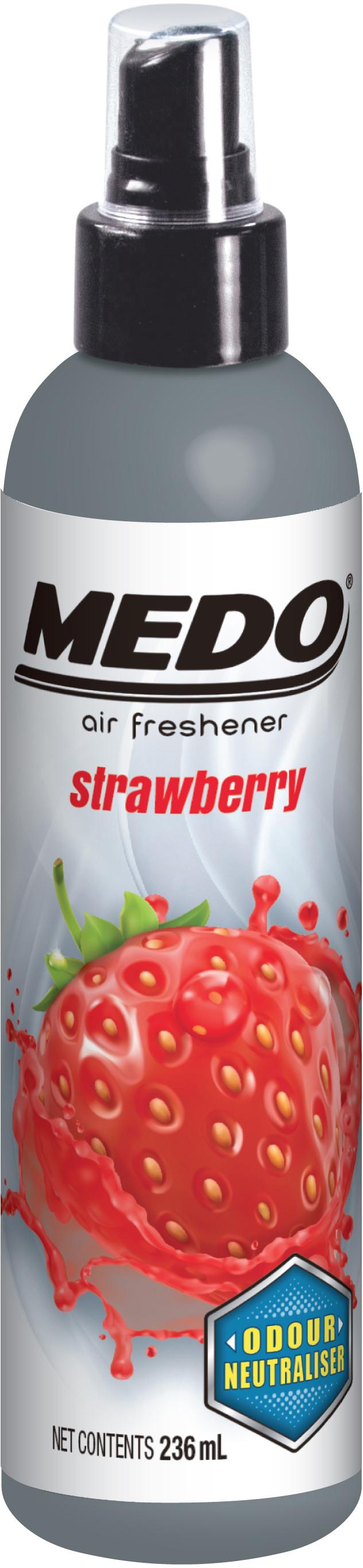 Medo Strawberry Spray Air Freshener 8Oz