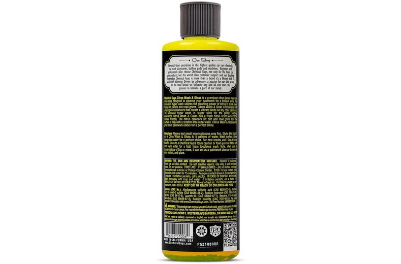 Chemical Guys Citrus Wash And Gloss 16fl oz Chemical Guys Citrus Wash And Gloss 16fl oz