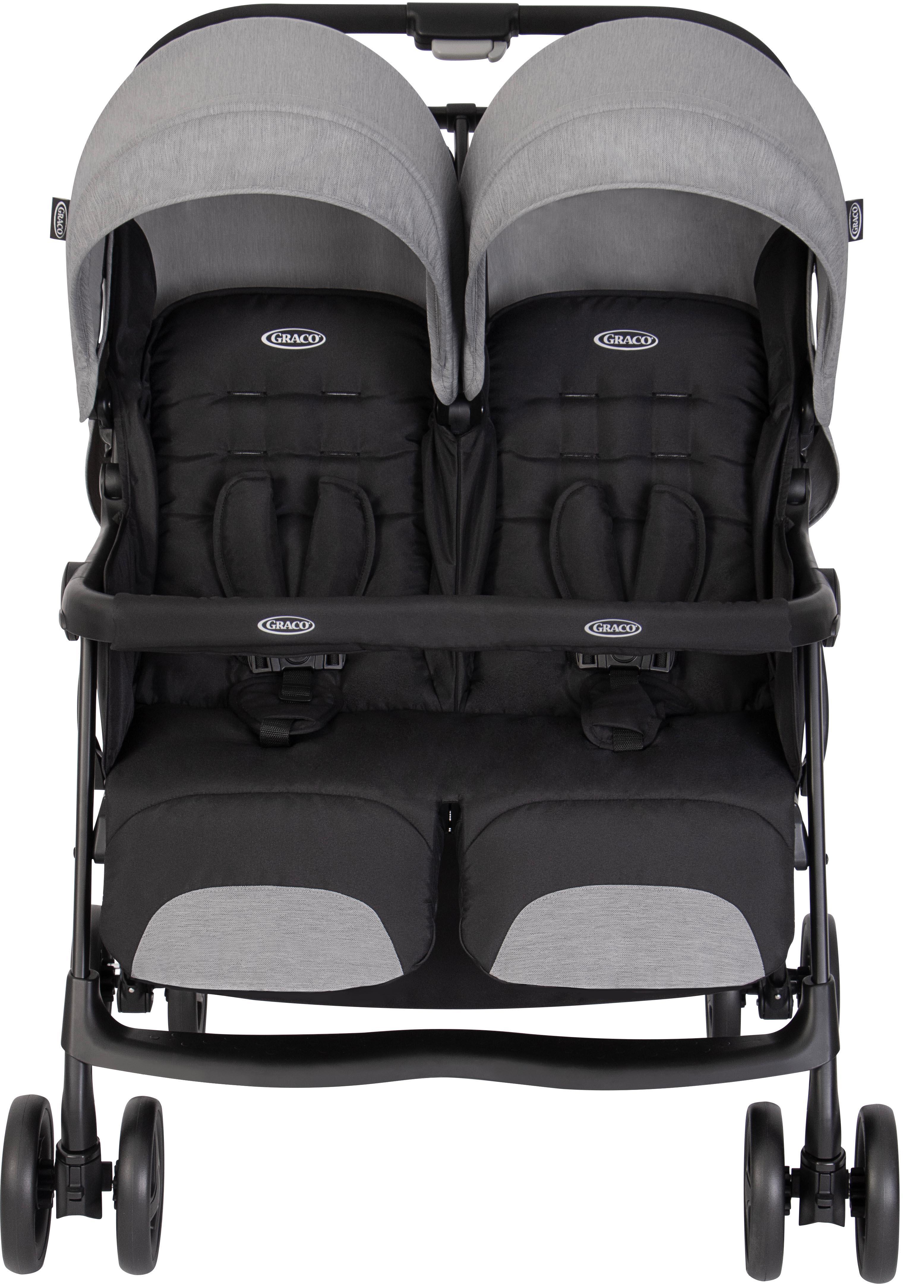 Graco Duorider Double Pushchair - Steeple Gray