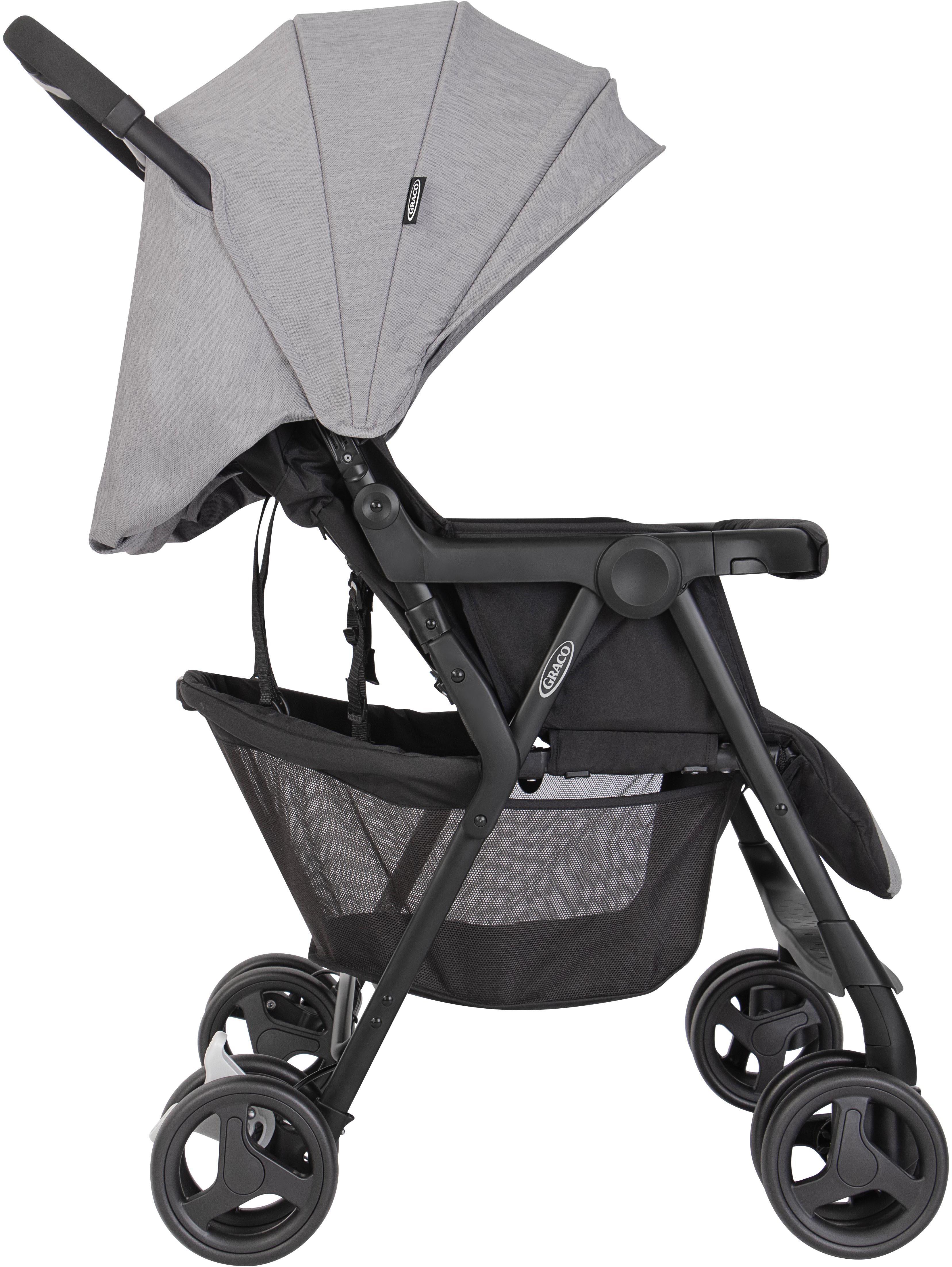Graco Duorider Double Pushchair - Steeple Gray