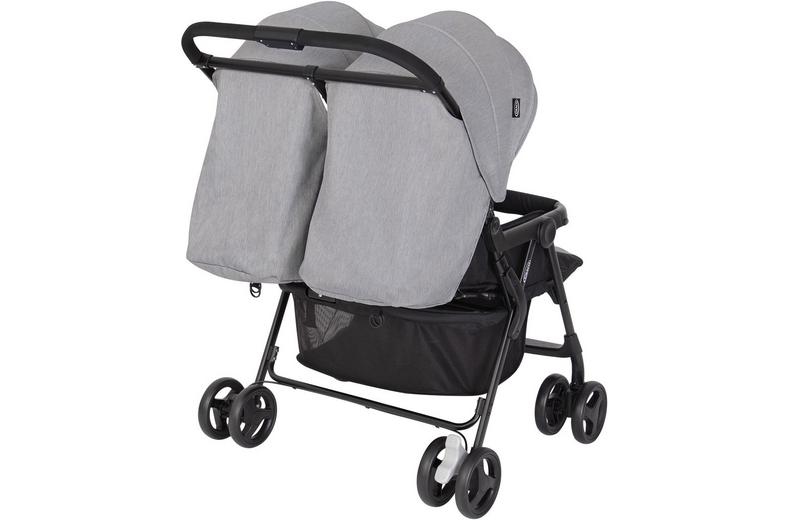 Graco Duorider Double Pushchair - Steeple Gray Graco Duorider Double Pushchair - Steeple Gray