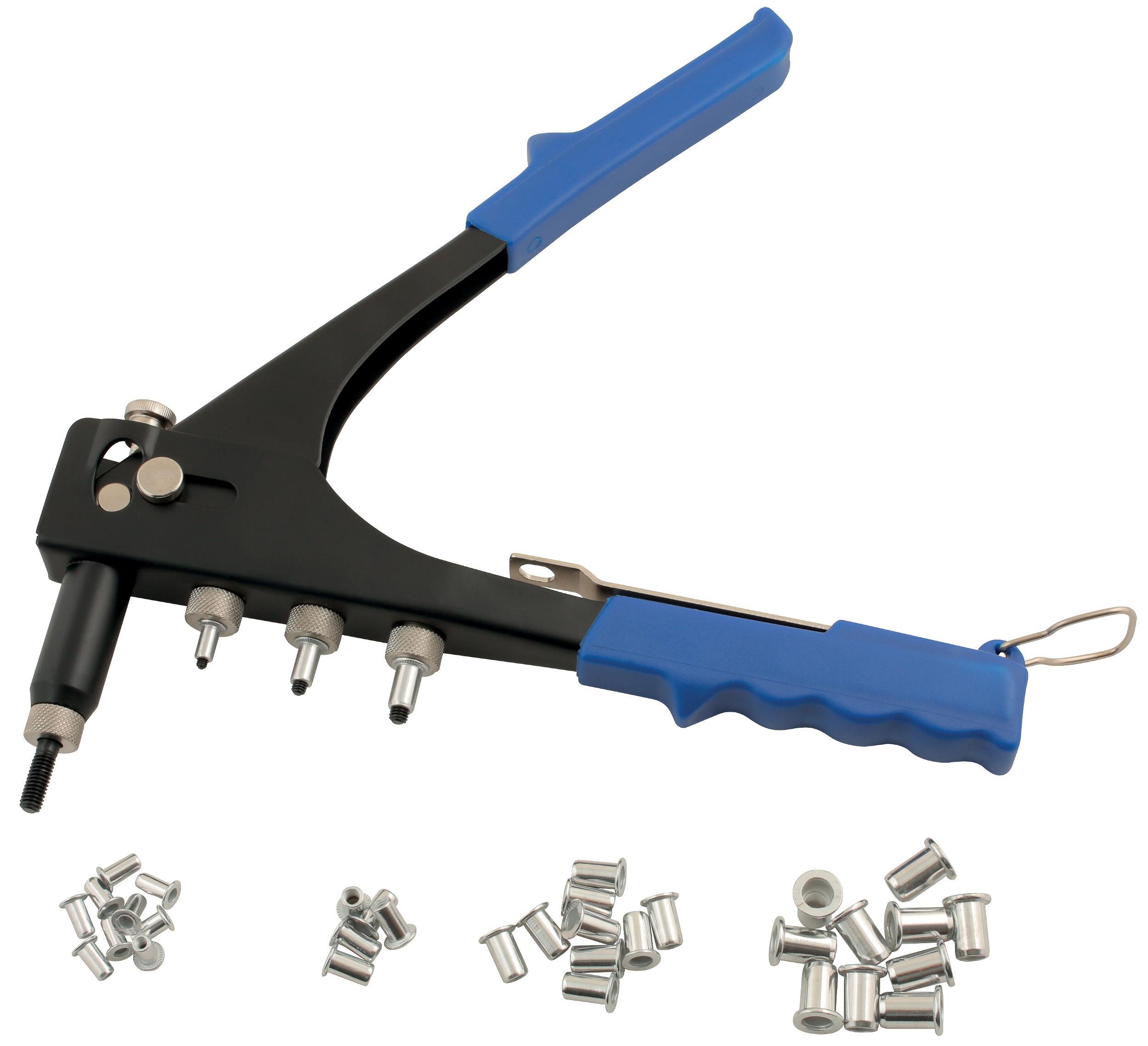 Laser Nut Riveter and 40 Nut Rivets Halfords UK