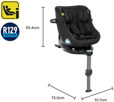 Graco Turn2Me DLX i-Size R129 360° Rotating Isofix Car Seat - Midnight