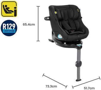 Turn2Me DLX i-Size R129 360° Rotating Isofix Car Seat - Midnight