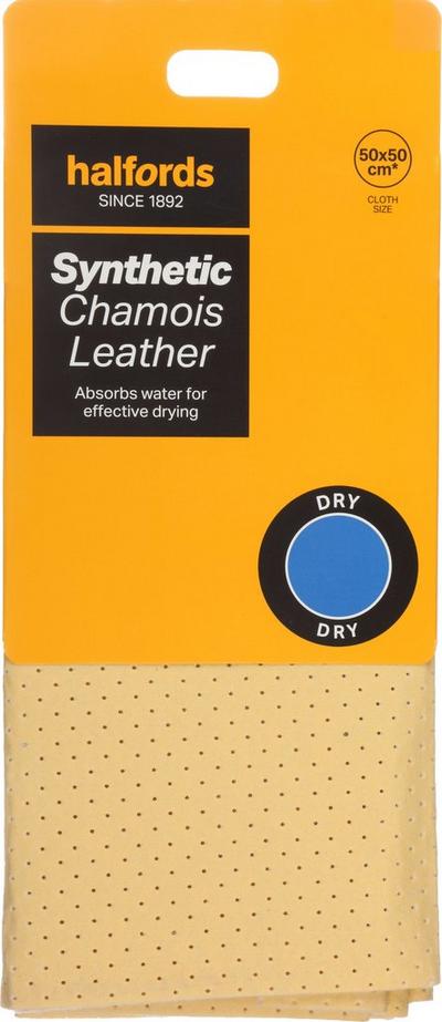 Halfords Synthetic Chamois Leather