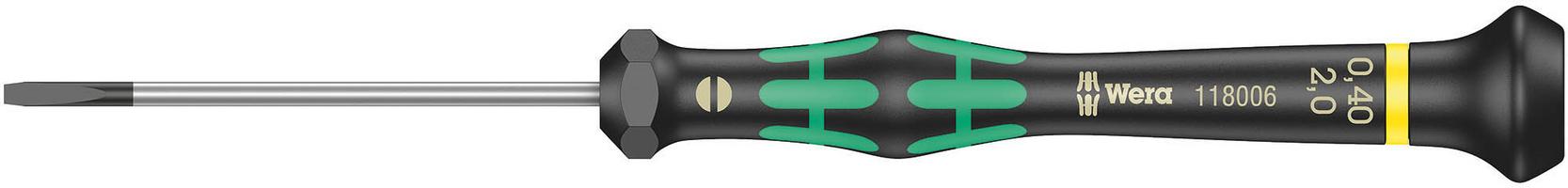 Halfords Wera Tools 2035 Screwdriver For Slotted Screws 0.40X2X60Mm | Extra 8% off for BC Members