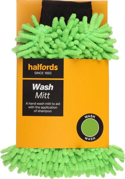 Halfords Wash Mitt Halfords Wash Mitt