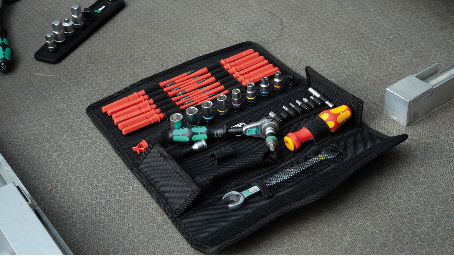 Wera Tools Kraftform Kompakt W 1 Maintenance Set 35 Piece