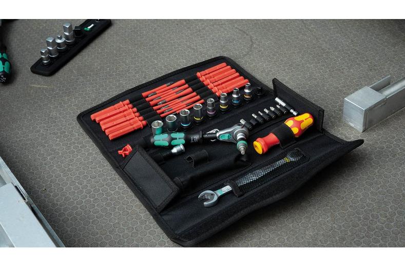 Wera Tools Kraftform Kompakt W 1 Maintenance Set 35 Piece Wera Tools Kraftform Kompakt W 1 Maintenance Set 35 Piece