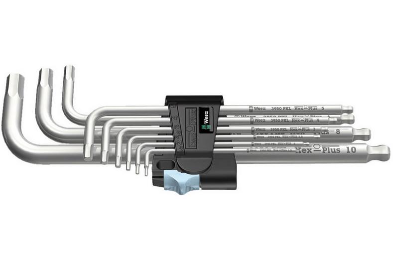 Wera Tools 3950/9 Hex Plus Stainless Set Wera Tools 3950/9 Hex Plus Stainless Set