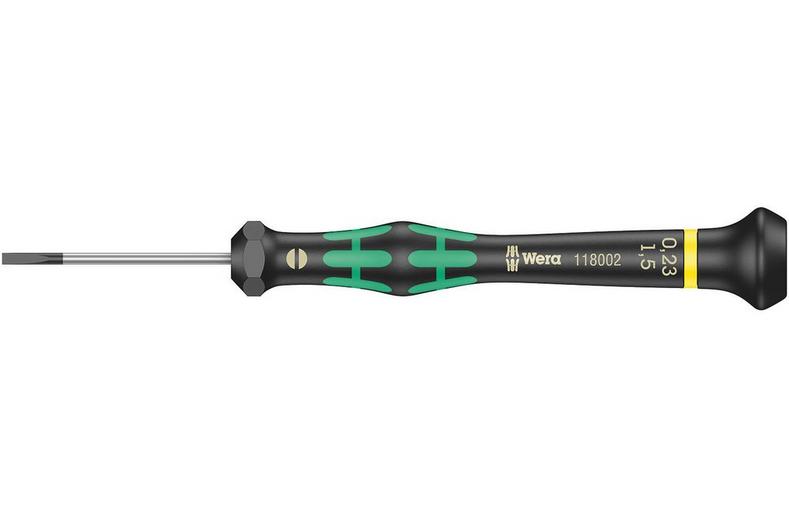 Wera Tools 2035 Screwdriver Slotted Screws 1.5mm Wera Tools 2035 Screwdriver Slotted Screws 1.5mm