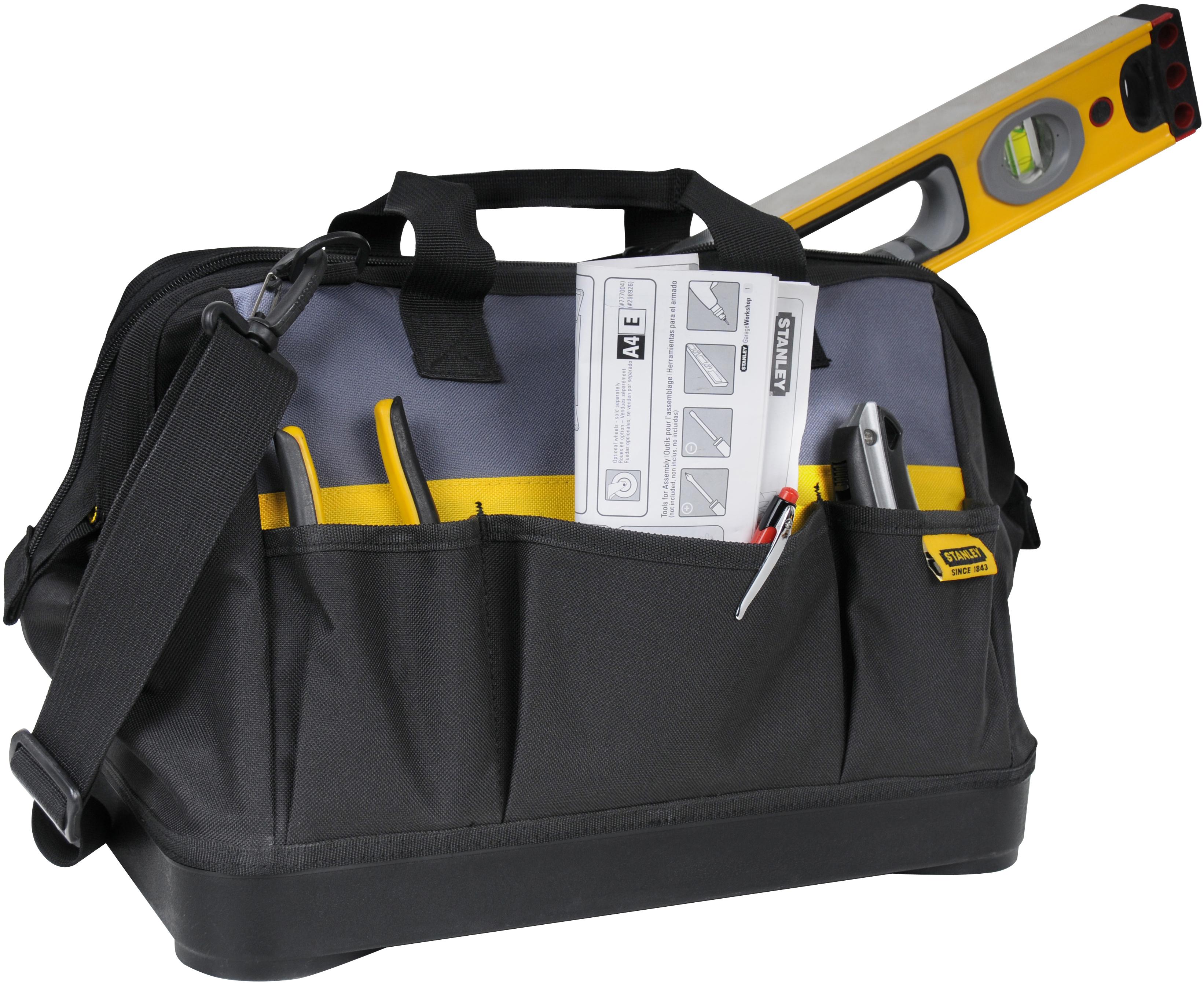 Stanley 16" Open Mouth Tool Bag