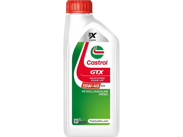 Castrol GTX 15W40 Oil 1 Litre