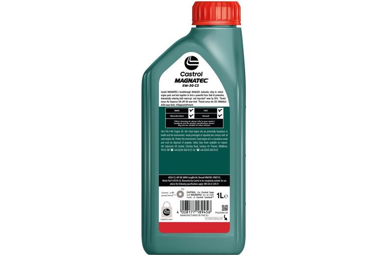 Castrol MAGNATEC 5W-30 Oil Vauxhall 1 Ltr Castrol MAGNATEC 5W-30 Oil Vauxhall 1 Ltr